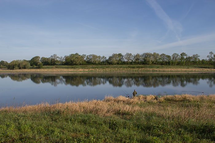 De mannen vertoeven in een prachtig gebied met veel opties voor de karpervissers die energie in hun hobby willen steken.